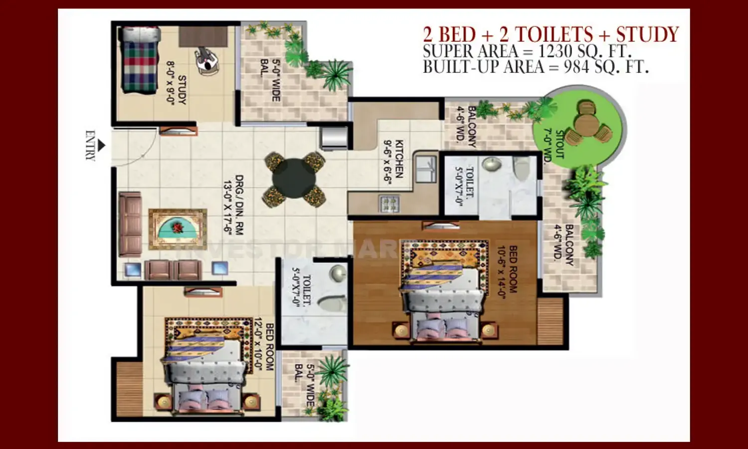 Grand Ajnara Heritage floor plan